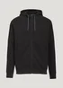 US Athletic Black Military Zip Up Hoodie - M Image 5