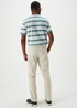 Lincoln Bone 5 Pocket Trousers - 32 Waist Regular Image 2
