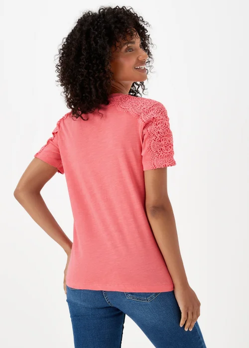 Pink Lace T-Shirt - 8 Image 2