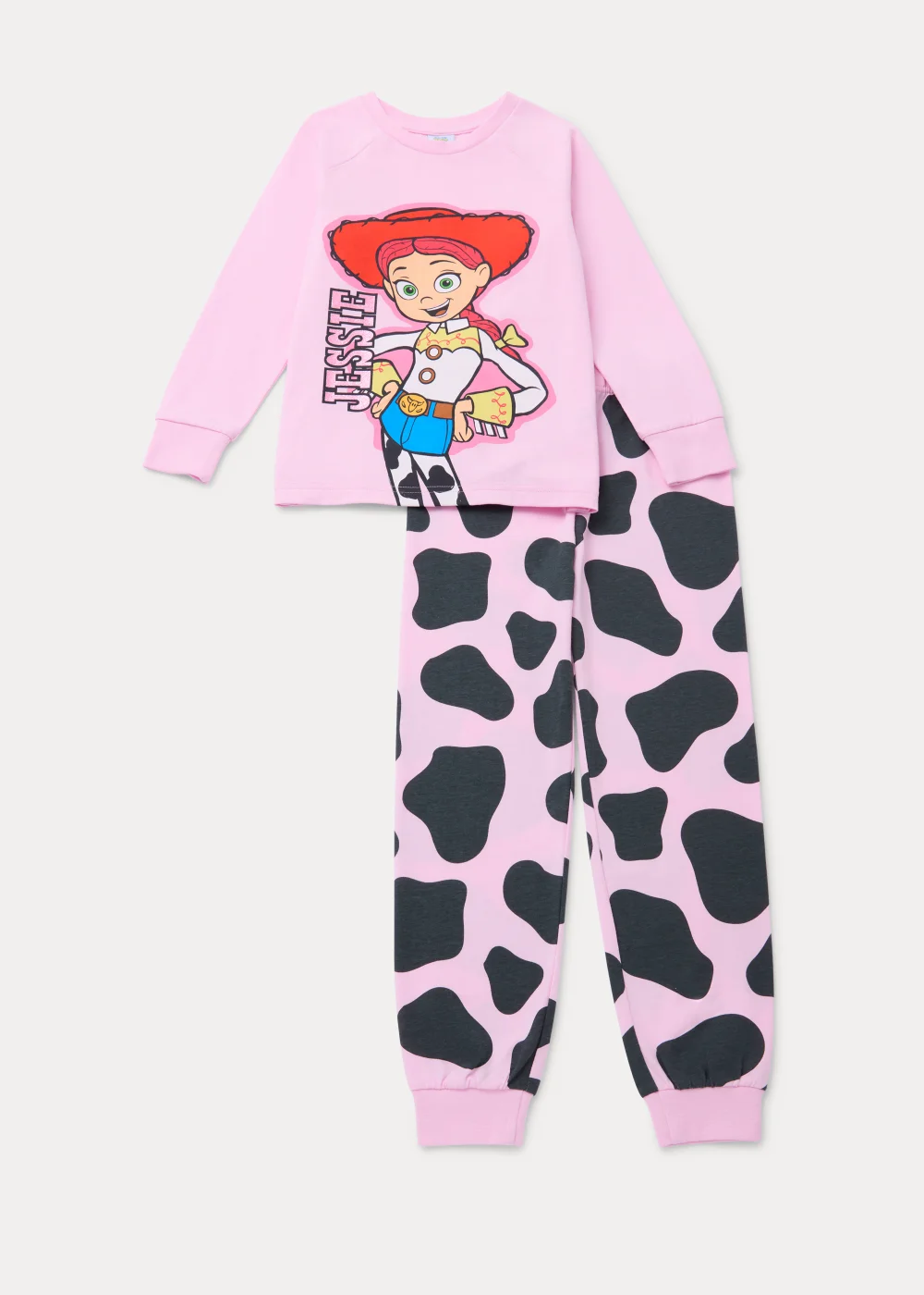 Kids Pink Disney Jessie Pyjama Set (9mths-6yrs) - Age 9 - 12 Months Image 1