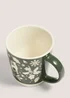 Green Christmas Stag Mug (9.5cm x 9.5cm) Image 2