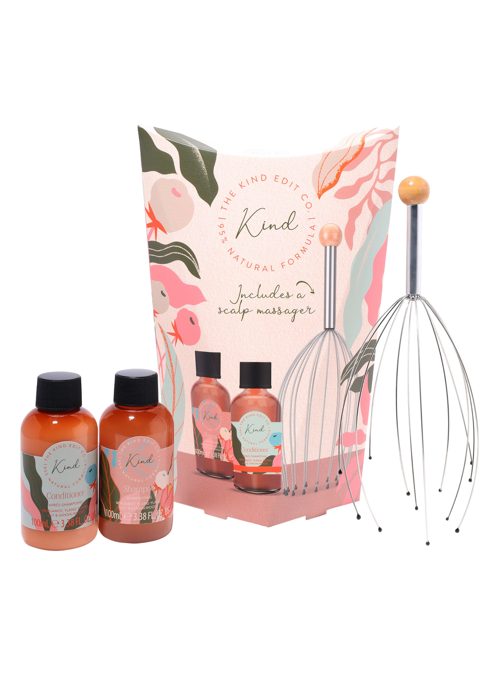 The Kind Edit Co. Kind Scalp Massager Gift Set - One Size Image 1