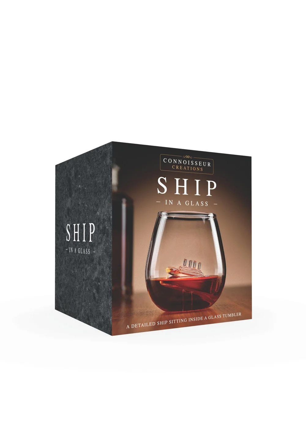Connoisseur Creations Clear Sinking Ship in a Glass - One Size Image 4
