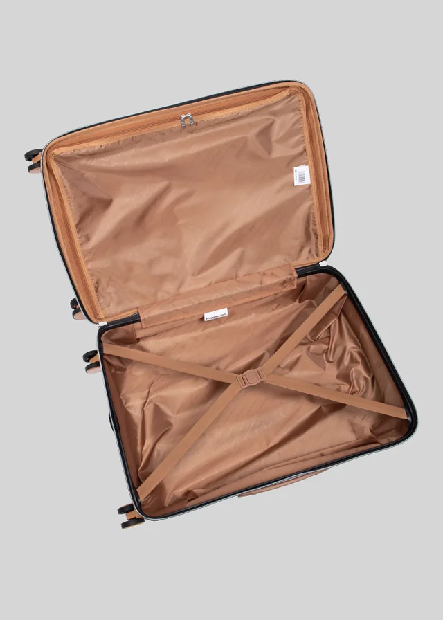 IT Luggage Black Fascinate Hardshell Suitcase