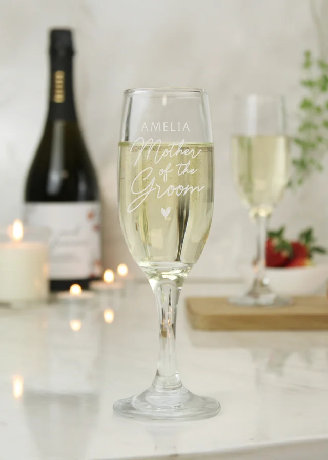 Personalised Memento Company Mother of the Bride Flute