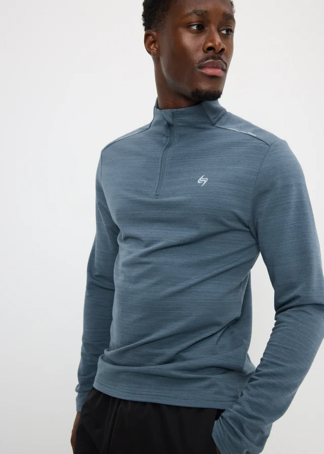 Souluxe 1/4 Zip Long Sleeve Top