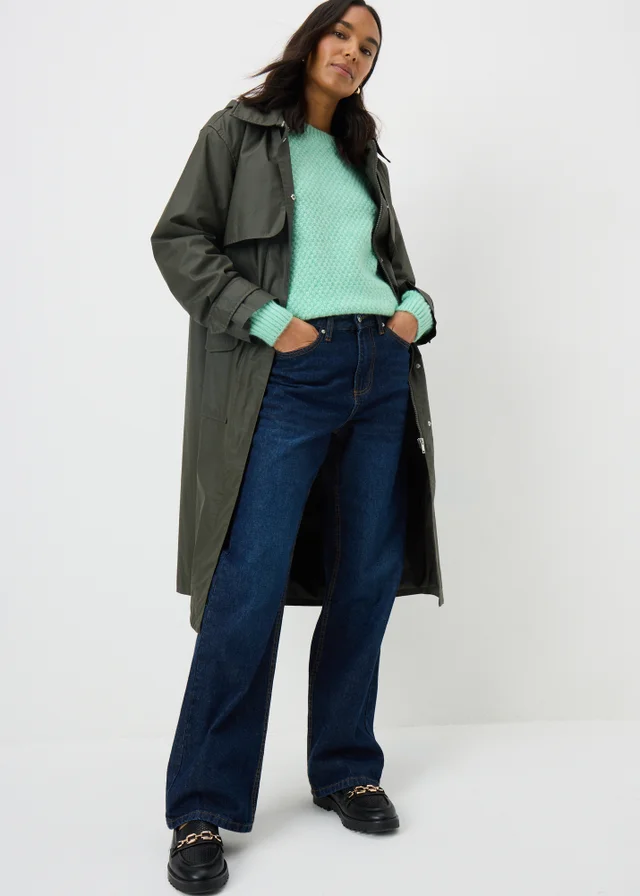 Green Stitch Detail Jumper