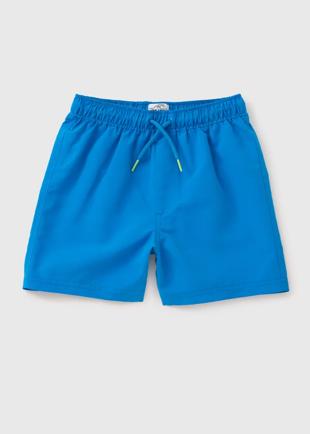 Boys Blue Swim Shorts (7-15yrs)
