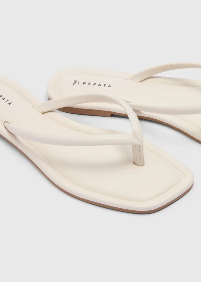 Stone Toe Post Sandals