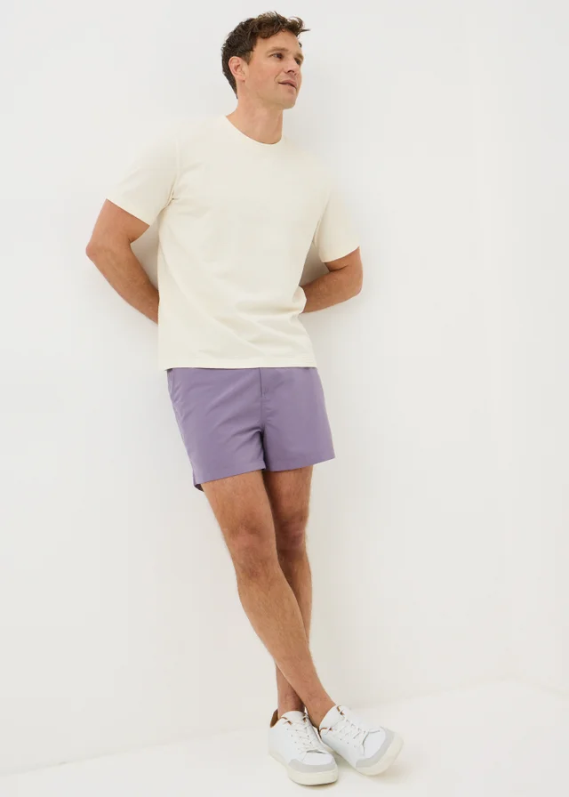 Ecru Textured T-Shirt