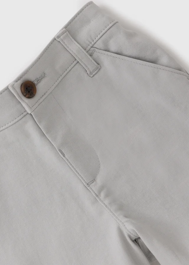 Boys Grey Chino Shorts (1-7yrs)