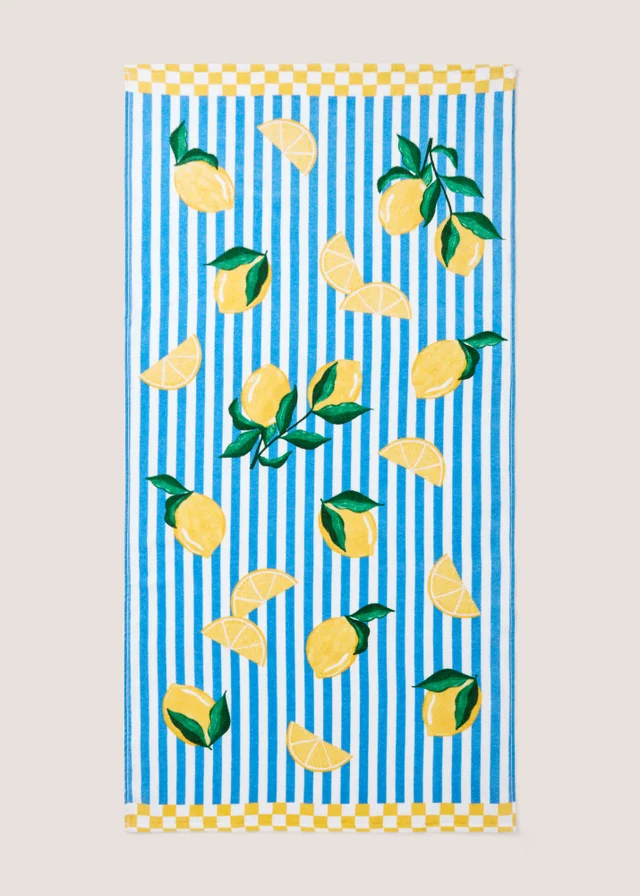 Lemon Beach Towel