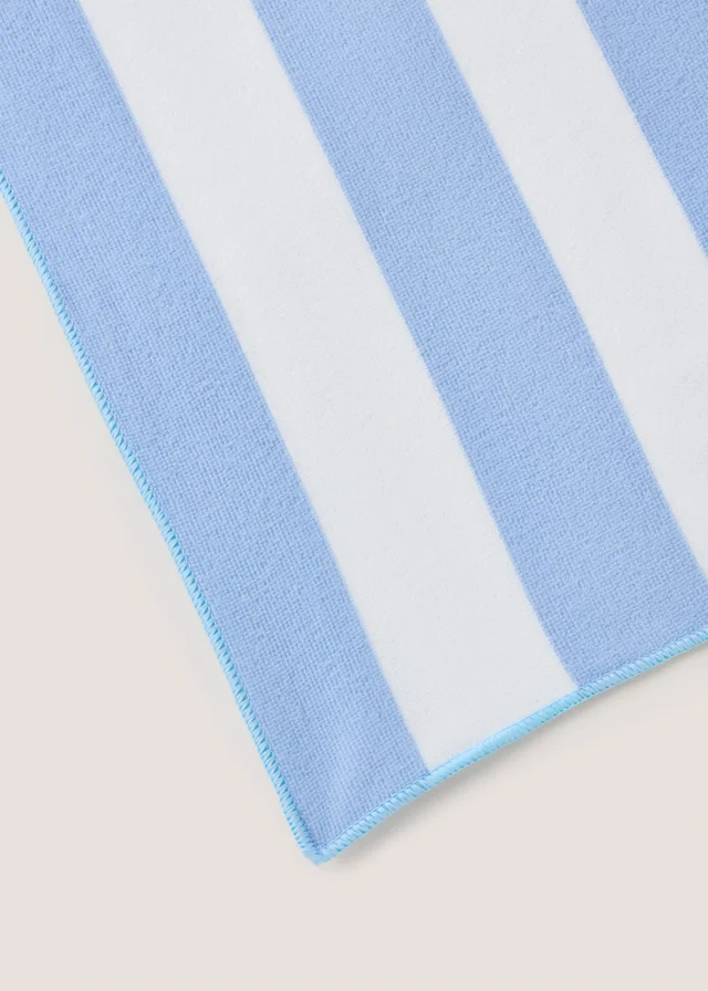 Blue Stripe Beach Towel