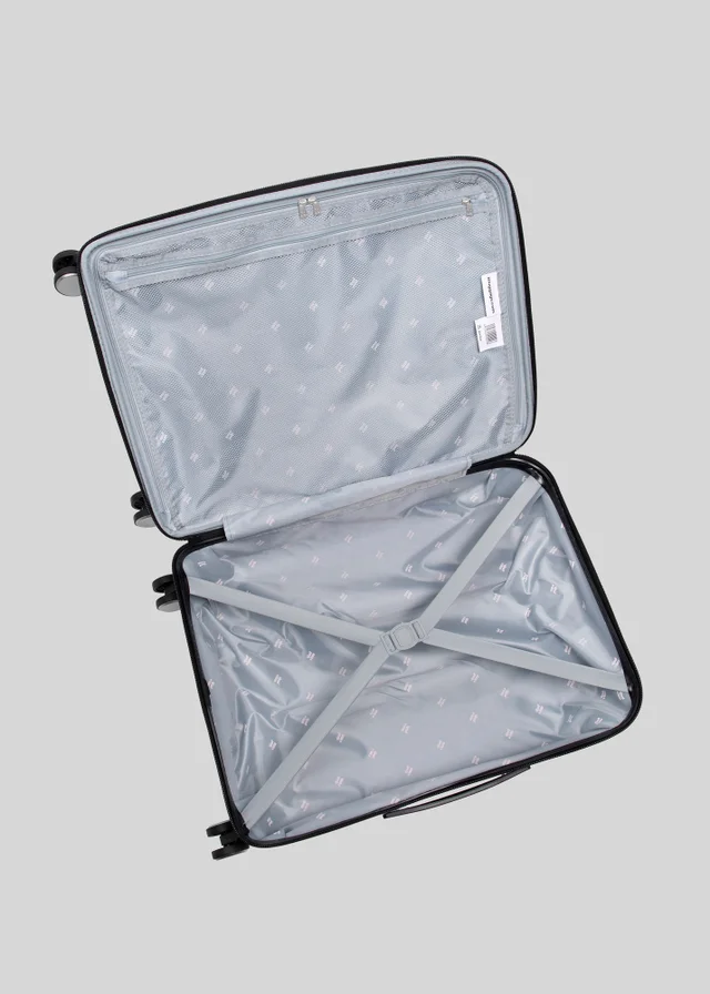 IT Luggage Light Pink Inclining Hard Suitcase