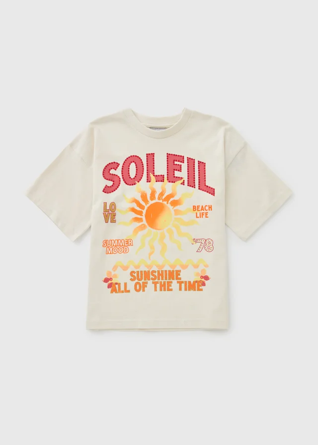 Girls Cream Soleil T-Shirt (7-15yrs)