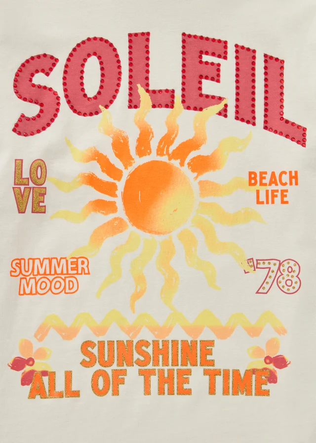 Girls Cream Soleil T-Shirt (7-15yrs)