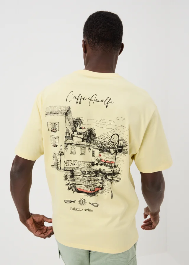 Yellow Amalfi Graphic T-Shirt