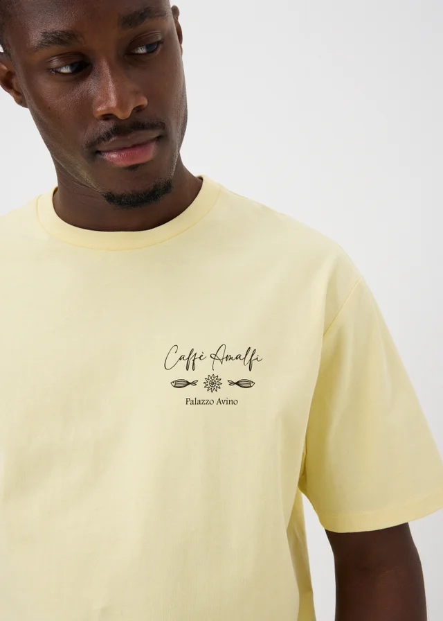 Yellow Amalfi Graphic T-Shirt