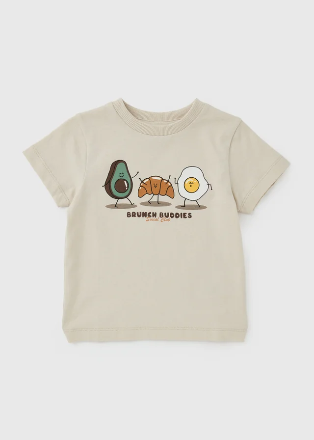 Boys Stone Brunch Buddies T-Shirt (1-8yrs)